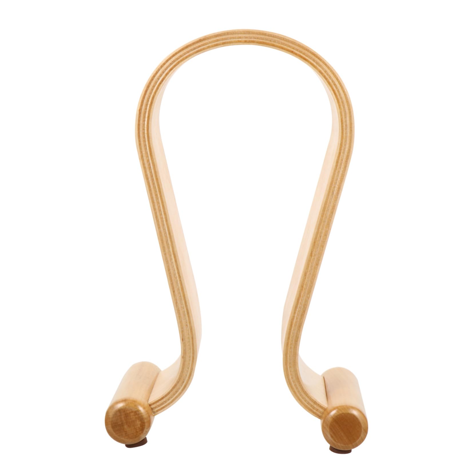 MAGICLULU Holz Kopfhörerständer U-förmig aus Walnussholz Stabiler Headset Halter für Over Ear Schreibtisch Organizer für Gaming und Büro