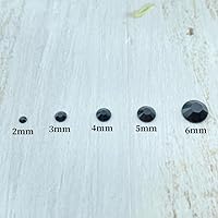 Vista 29 de 5000 diamantes de imitación redondos de resina de 0.157 pulgadas con parte trasera plana rosa claro para manualidades, diamantes de imitación