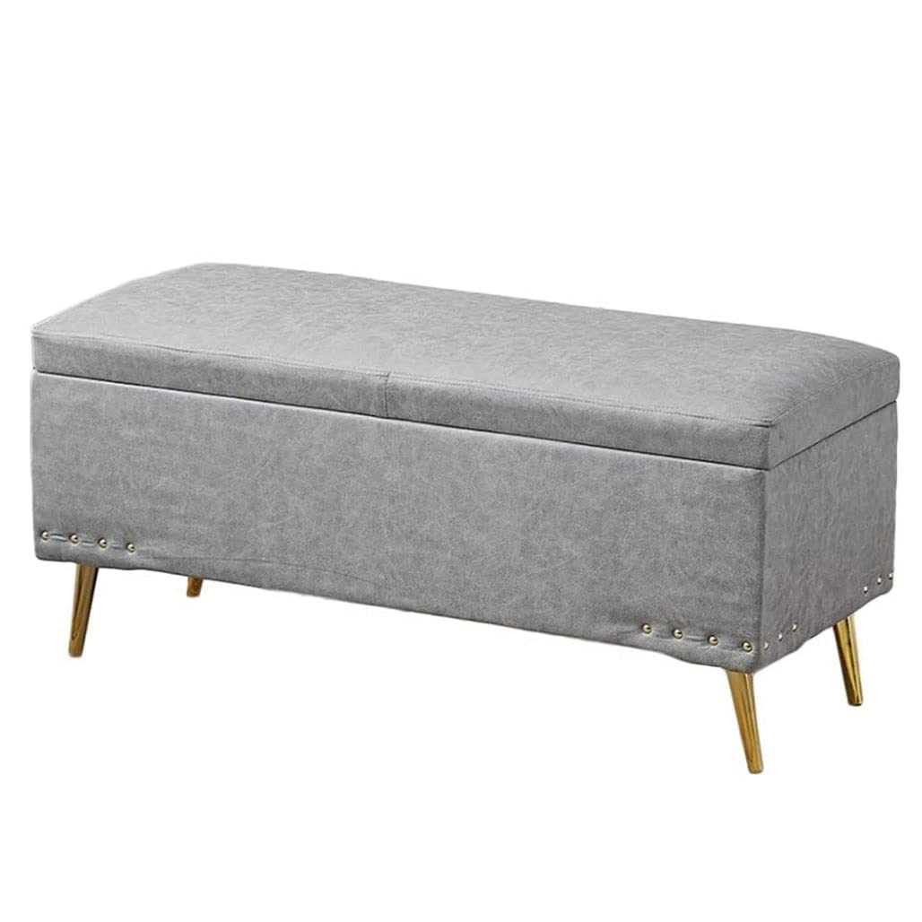 Tabouret de rangement de canapé pour un salon ordonné et accueillant