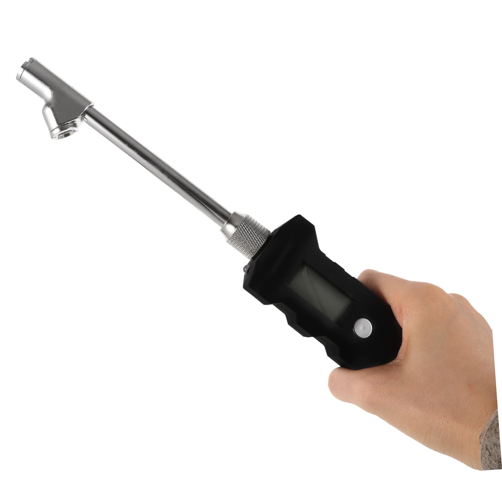 Vaguelly Manometro Digitale Per Pneumatici Abs e Metallo Strumento Di Misurazione Pressione Da Psi Facile Da Usare Per Camion Camper Auto