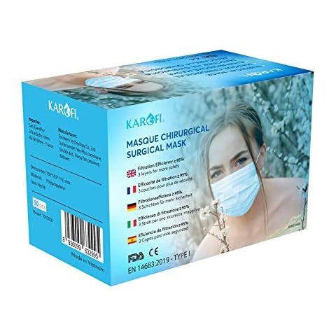 Masques Chirurgicaux KAROFI Type I Cover