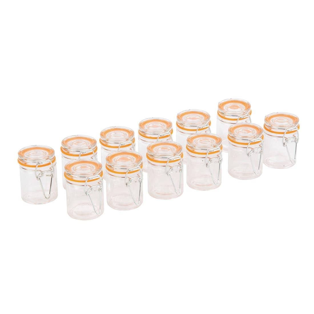 Catering Appliance Superstore mini bocaux de terrine hermétiques en caoutchouc 50 ml - 40 mm - Lot de 12
