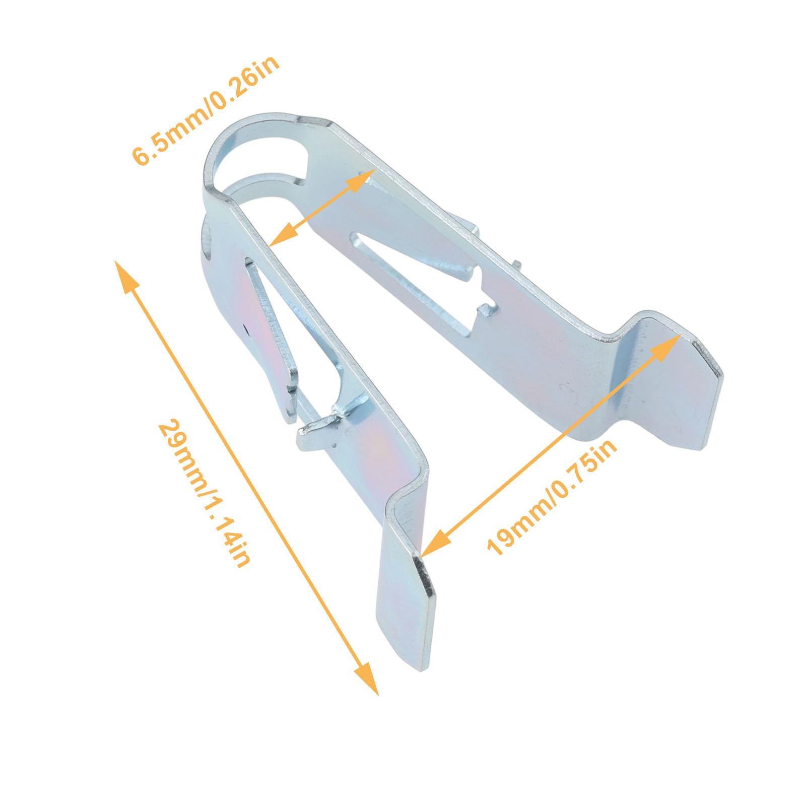 ECSiNG 10 Clip Visiera Parasole In Metallo Per Mercedes – Sgancio Rapido, Compatibili A0999910070 Anteriore Sinistro E Destro