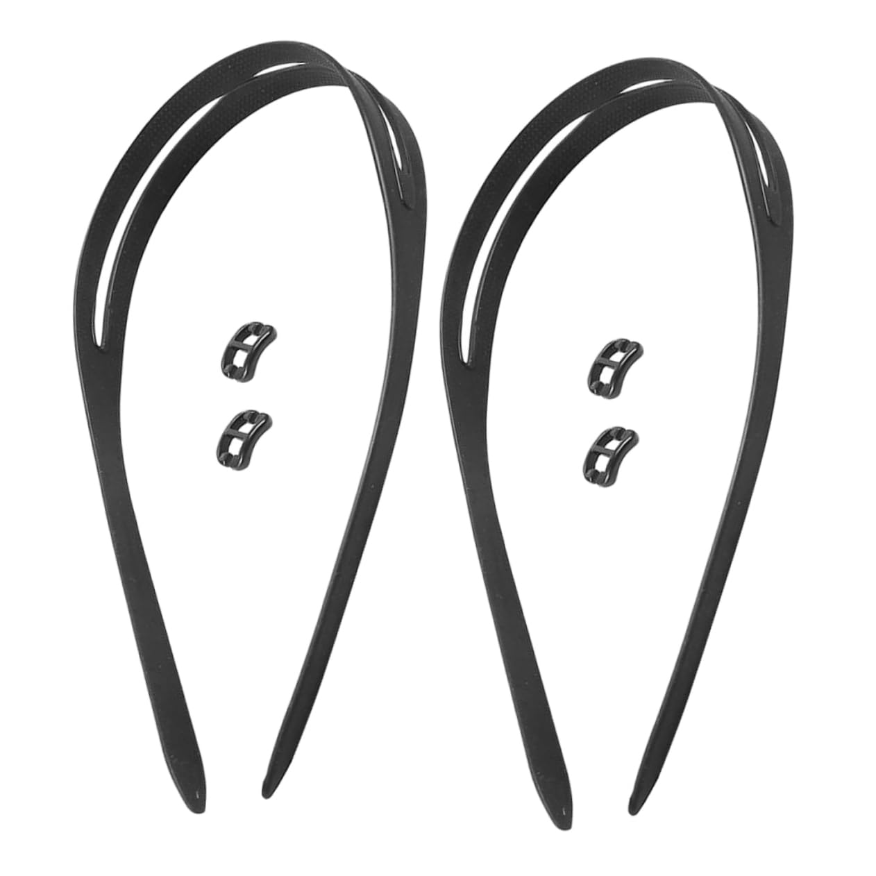 Milisten 2 Sets Adjustable Silicone Goggles Strap for Adults Comfortable Eyeglass Holder with Convenient Buckle for Pool and Beach Activities Slip Design for Secure Fit