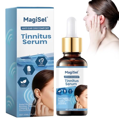 Tinnitus Relief Spray, Earwax Cleaning Care Spray, Gotas Alivia el Tinnitus, Ear Drops Supplement, Líquido para los Oídos, 30ml Alivio de Gotas de Cera de Oído