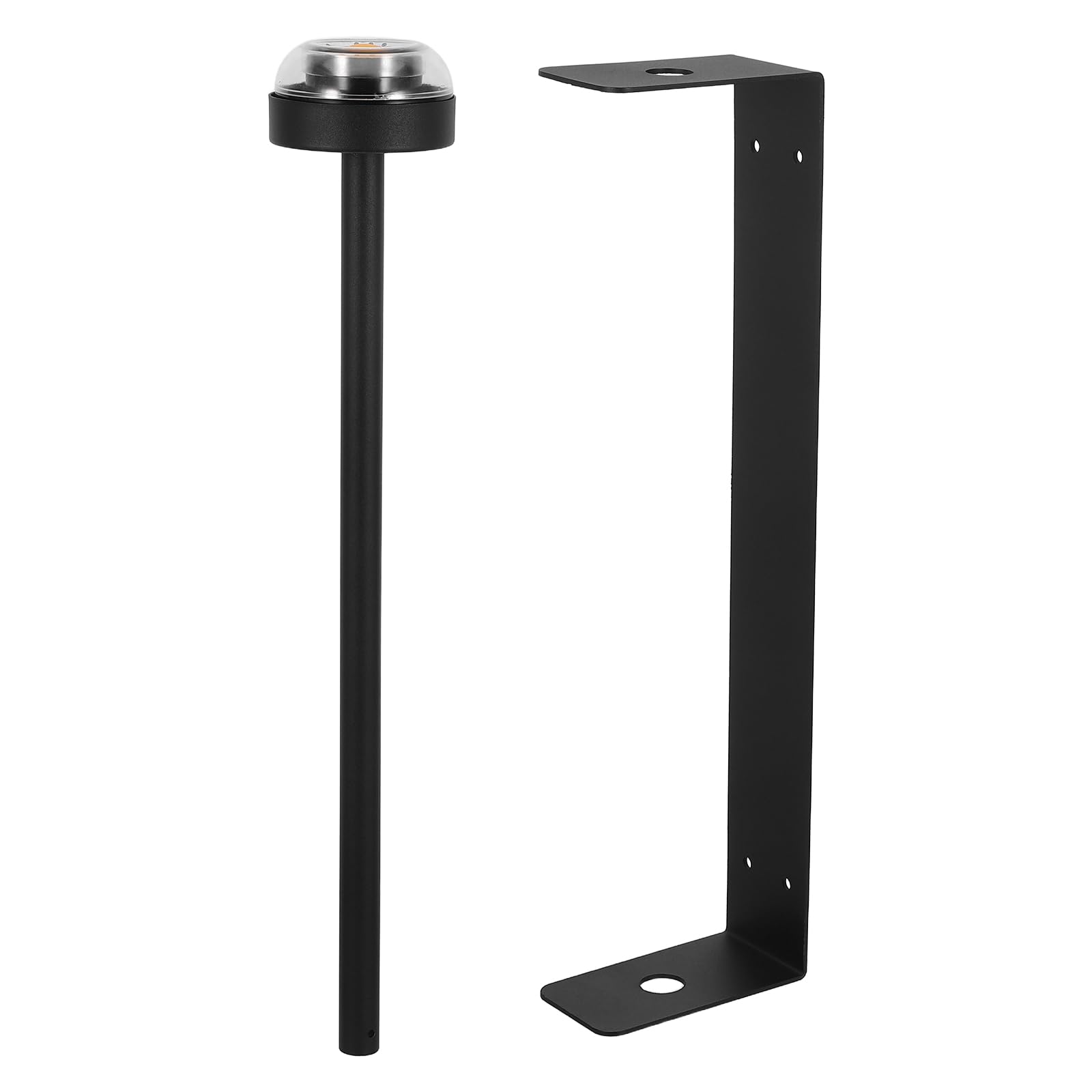 Mobestech Soporte para Bolsas de Supermercado de Acero Inoxidable Negro | Montaje en Estantes, Plástico de Apoyo, para Tiendas de Conveniencia y Espacios de Servicio Alimentario