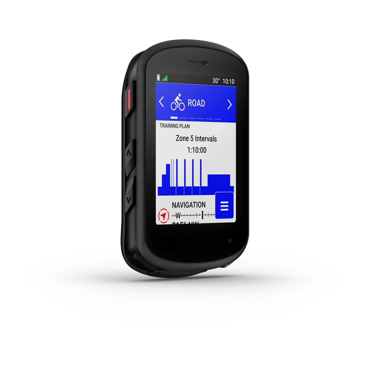 SIMPLETEK - Ordinateur de vélo GPS intelligent écran tactile LCD 2,6" WI-FI