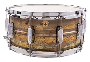 Ludwig Raw Brass Phonic Snare Drum LB464R