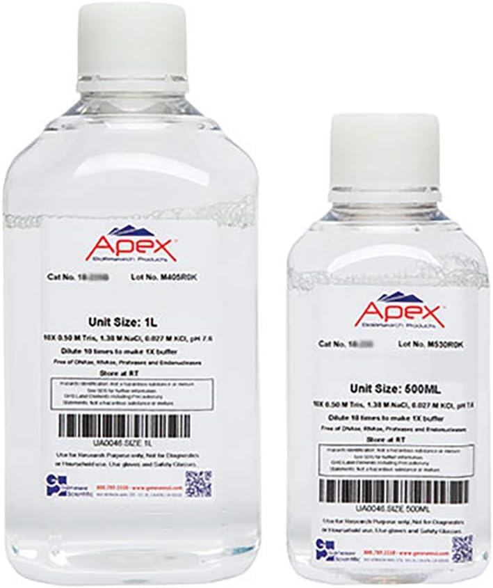 TE Buffer (Tris-EDTA), 10X, pH 7.4, 1000ml/Unit