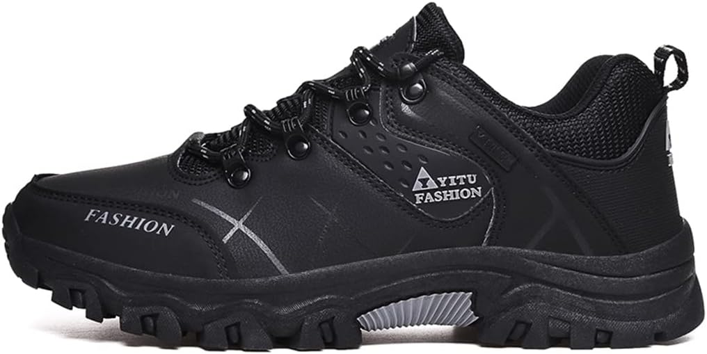 Mens Hiking Sneakers Outdoor Low Top Trekking Boots Lightweight Backpacking Walking Camping Shoes