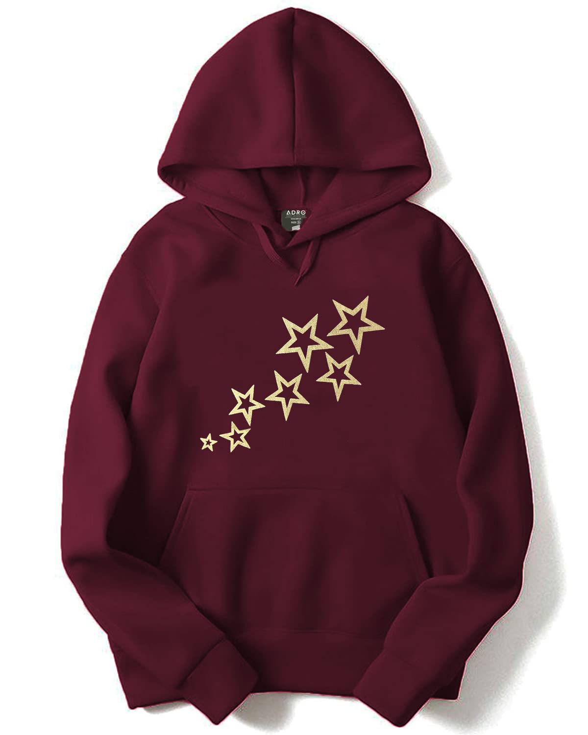 ADROCotton Printed Hooded Hoodies for Men