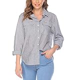 Damen Bluse Langarm Oberteil geeignet sich für alle Saisonen und alle Anlässe wie Zuhause, Freizeit, Casual, Party, Alltag, Büro, Einkauf, Urlaub, Photomachen usw.