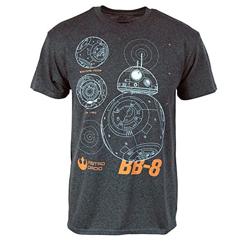T-shirt Star Wars Force Awakens Beebee pour homme à manches courtes