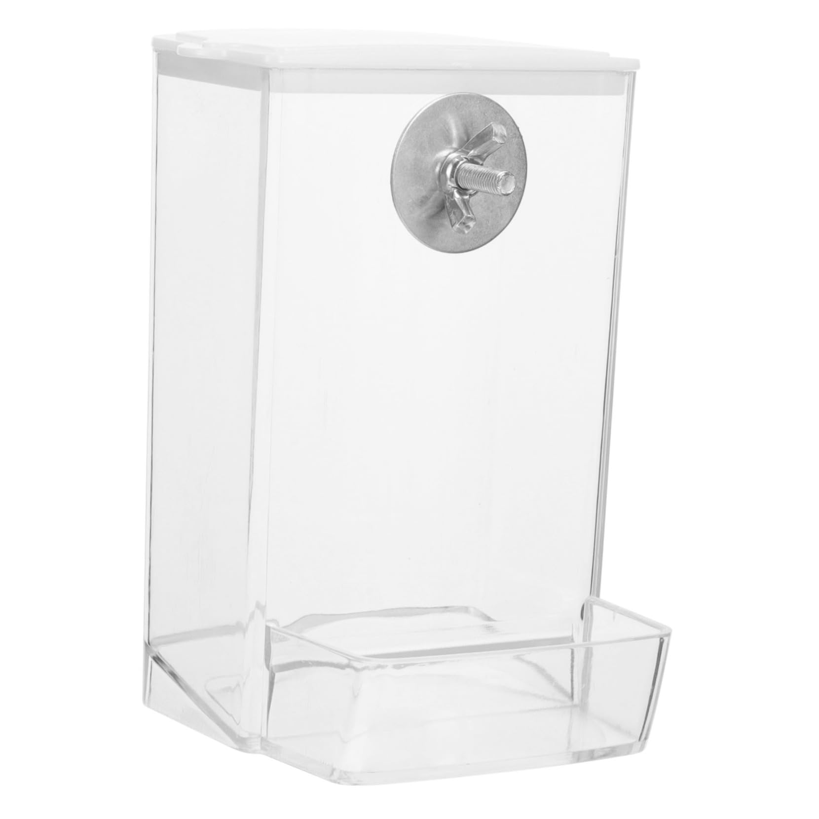 Kisangel 5 Uds Caja De Comida para Pájaros Jaula para Pájaros Cuencos para Jaulas Contenedor De Comida para Loros Cuenco De Alimentación para Alimentador Automático Alimentador De