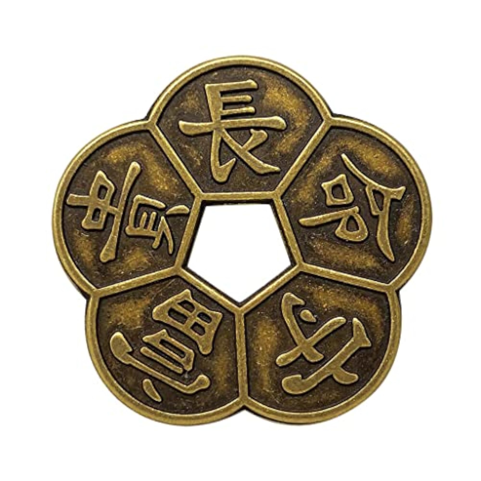 Ancient Bronze Chinese Old Copper Coin Lucky Charms