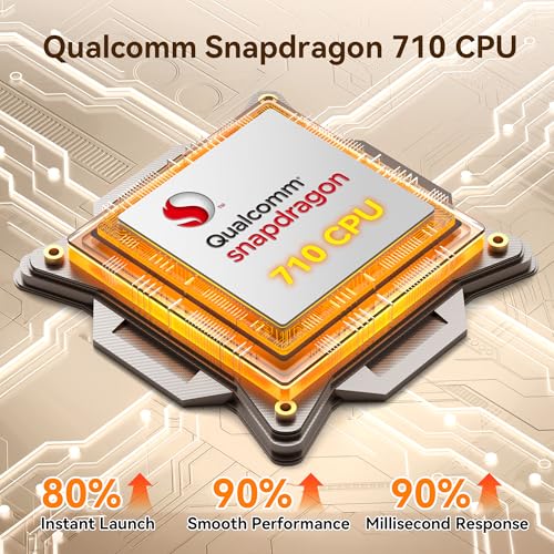 Image of 32-Inch Portable Smart TV on Wheels with Touch Screen Monitor | 8G RAM +128G Storage | 8-core CPU Qualcomm | Built-in 6-8H Battery | 8MP Webcam | Android 13 OS | Full Swivel Rotation | Remote Control