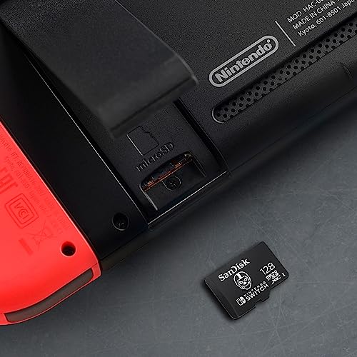 SanDisk Cartão microSDXC de 128 GB licenciado para Nintendo Switch, edição Fortnite - SDSQXAO-128G-G