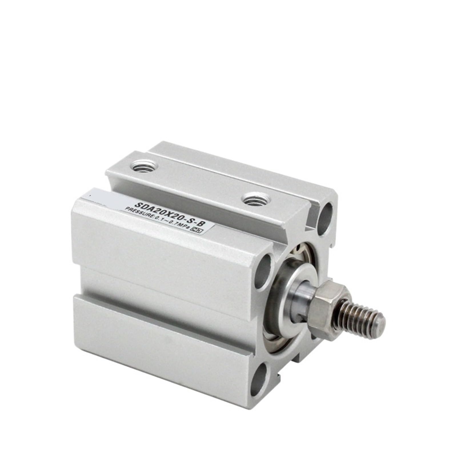 SDA50x25-B air Pneumatic Cylinder Double Acting Compact Cylinder SDA50 Stroke 5-100 mm SDA50X50-B/SDA50X75-B/SDA50X100-B-S(SDA50X15-B,Nill)