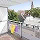 Relaxdays Hängetrockner, Wäscheständer zum Einhängen, für Balkon, Heizung & Camping, platzsparend, 4m Trockenlänge, weiß