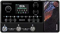 Mooer Pedaleira Multiefeitos GE150PLUSLI | para Guitarra, Bateria de Lítio Recarregável, 55 Modelos de Amp, 151 Efeitos, 26 Slots de IR, Looper 80 Segundos, Interface de Áudio USB OTG