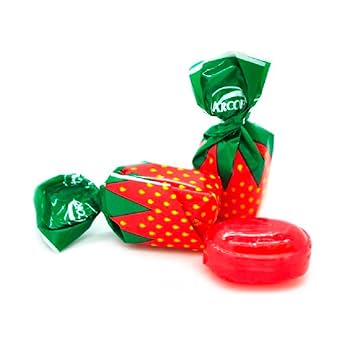 Amazon.com : Arcor Strawberry Bon Bons - Classic Filled Hard