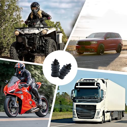 Image of 60 Pack Rubber Tire Repair Nails, Tubeless Vacuum Tire Puncture Repair Screws Emergency Self-Fix Tool Compatible with Car Motorcycle Jeep
