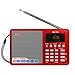 Produktbild Tecsun ICR-110 UKW Stereo Radio Recorder / MP3-Player (Verbesserte Version vom ICR-100) (UKW 64-108) (Rot)