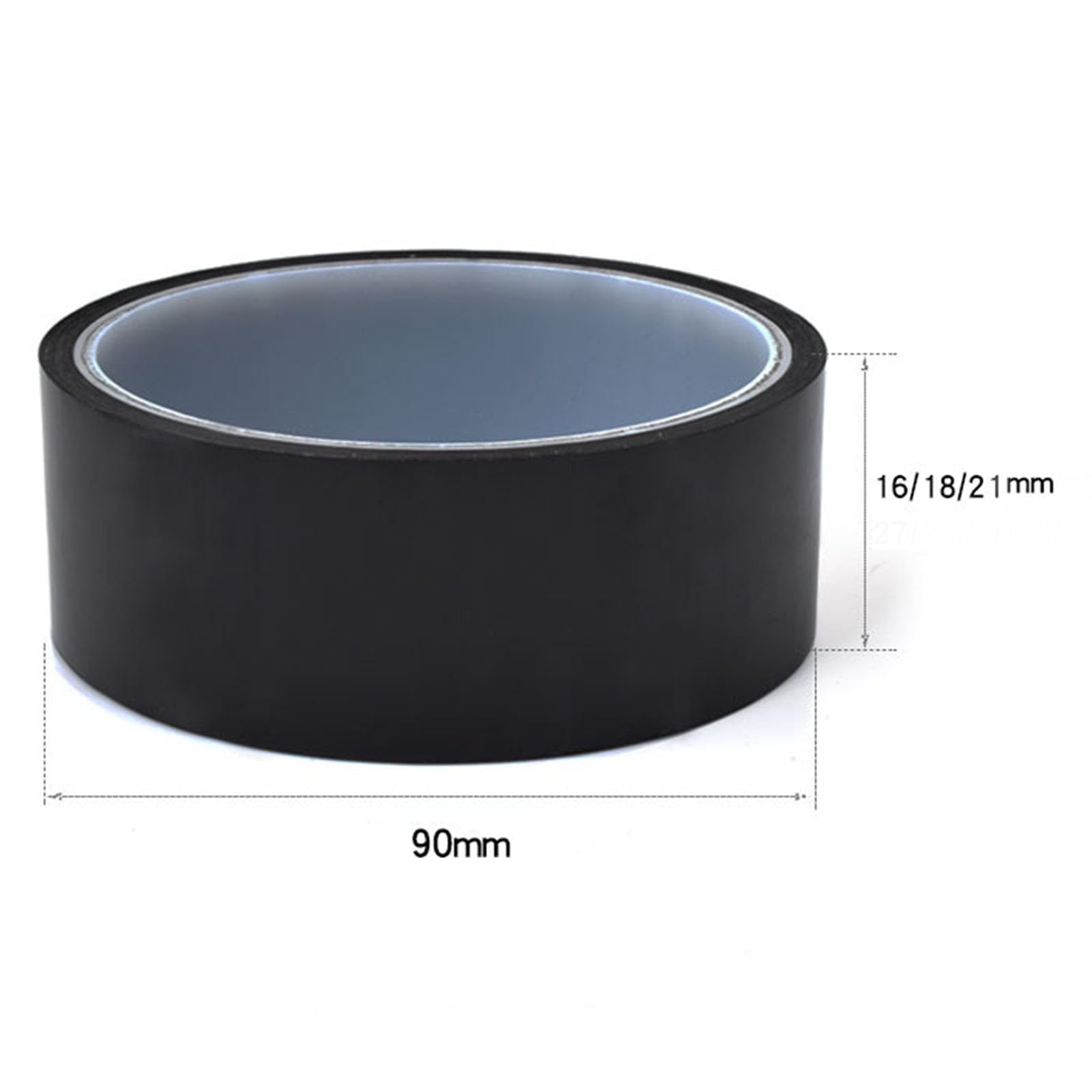 Yuecoom Bike Wheel Rim Tape,High Pressure Mountain Bike Rim Tape,NOPP Special Tape Bike Rim Strip,for Across Different Types of Bikes,Sealing Prevent Air Leakage,90mm/3.54in(18mm Wide)