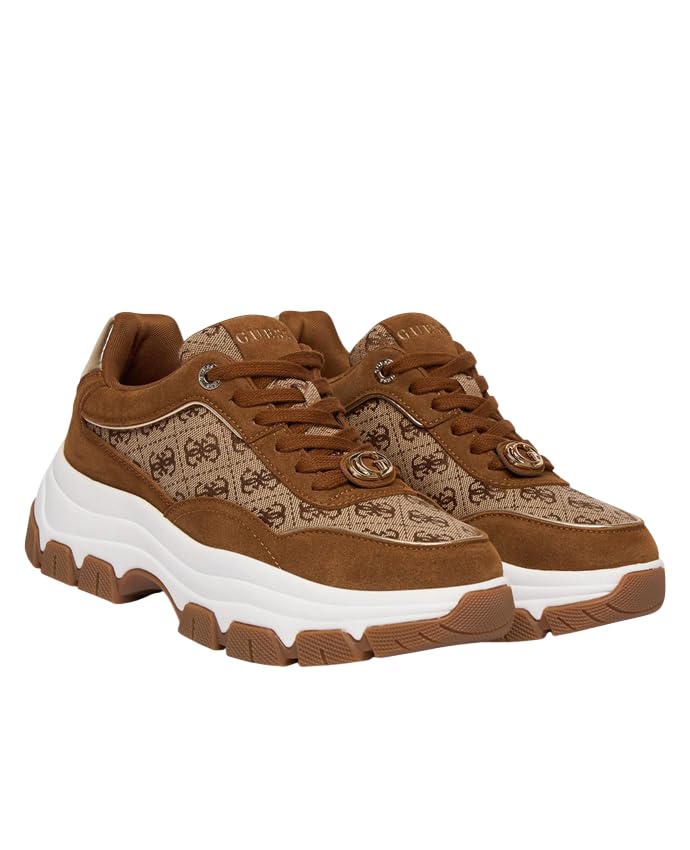 GUESS Chaussures Femme Art FLPBT3 FAL12 Baskets Basses Noires Mode
