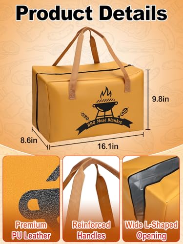 Bolsa aislante para reposo de carne Apipi PU Leather miniatura 6