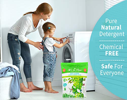 It’s So Pure Eco Friendly Washing Detergent – Skin Friendly Scented Laundry Soda To Remove Stubborn Stains – Best Fragrance He Washing Powder (Romantic Breeze, 100 Loads) #TOP2