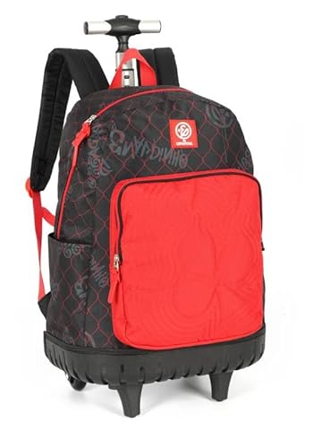 Mochila Carrinho Luxcel Enaldinho Vermelho Mc47512up