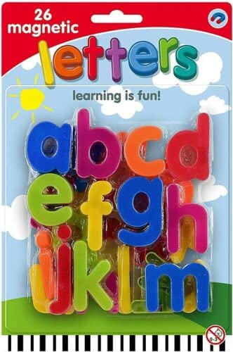 Celino® 26pc Magnetic Letters Alphabet Educational Toys Fridge Magnets Lowercase Gift