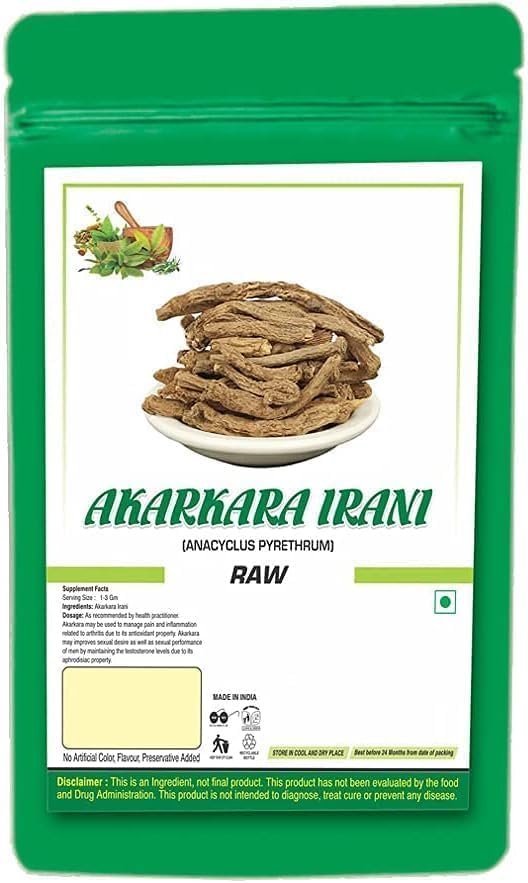 Aka.rkara Ira.ni Powder 50gm Original Akarkara Irani Akarkara Asli Anacyclus Pyrethrum