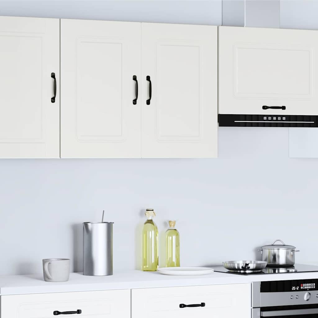vidaXL Armoire Murale de Cuisine Kalmar Blanc Bois d'ingénierie