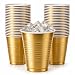 Hanna K. Signature Collection 50 Count Plastic Cup, 18-Ounce, Gold