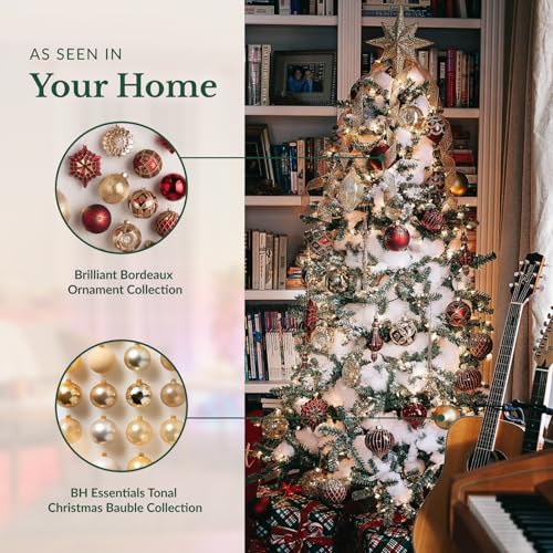 Balsam Hill 7Ft Prelit Twinkly Led String Lights Classic Blue Spruce Artificial Christmas Tree thumb #4