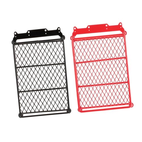 FUNOMOCYA 1:10 Rc Car Luggage Rack Metal Roof Storage Bracket for 1/10 Scale Crawler