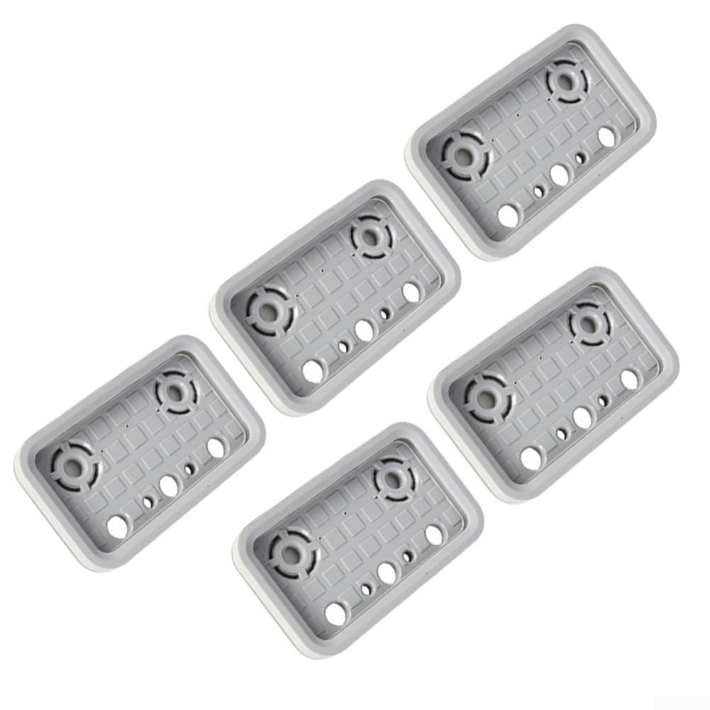 5pcs CNC vacío Pad cubierta para centro de mecanizado succión superior goma 125 x 75 x 17 mm compatible con equipos Homag Nanxing