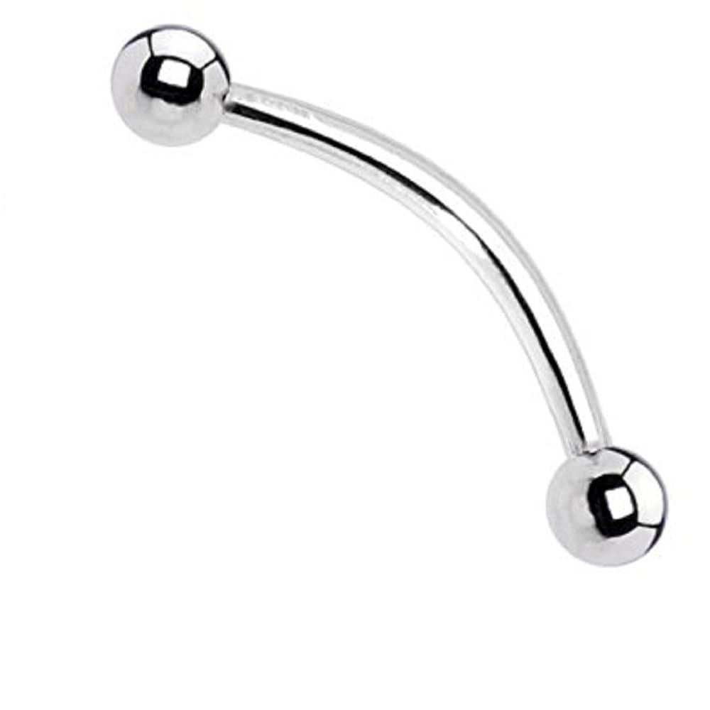 ピアス Monday Edition _ Fleeting Light Point Curved Barbell Amazon.com: (1 piece) LONG Curved Barbell (Starter piercing