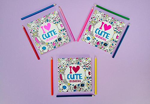 I Heart Cute Colouring