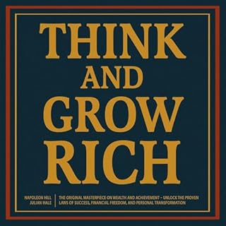 Think and Grow Rich Audiobook By Napoleon Hill cover art