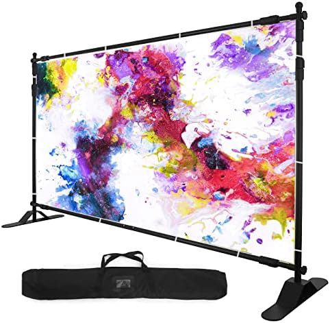 Amazon.com : VEVOR Backdrop Stand 10 x 8 Ft, Height Adjustable ...
