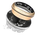 KEMEI Professional Hair Clippers for Men, Automatic Circular Hair Trimmer, Cordless Self-Haircut Kit with LED Display, KM-887 Gold