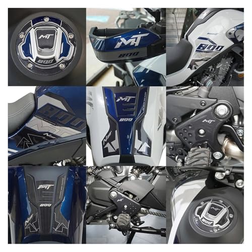 Réservoir de carburant CFMOTO 800MT évitez les rayures avec ce pad 3D - 7