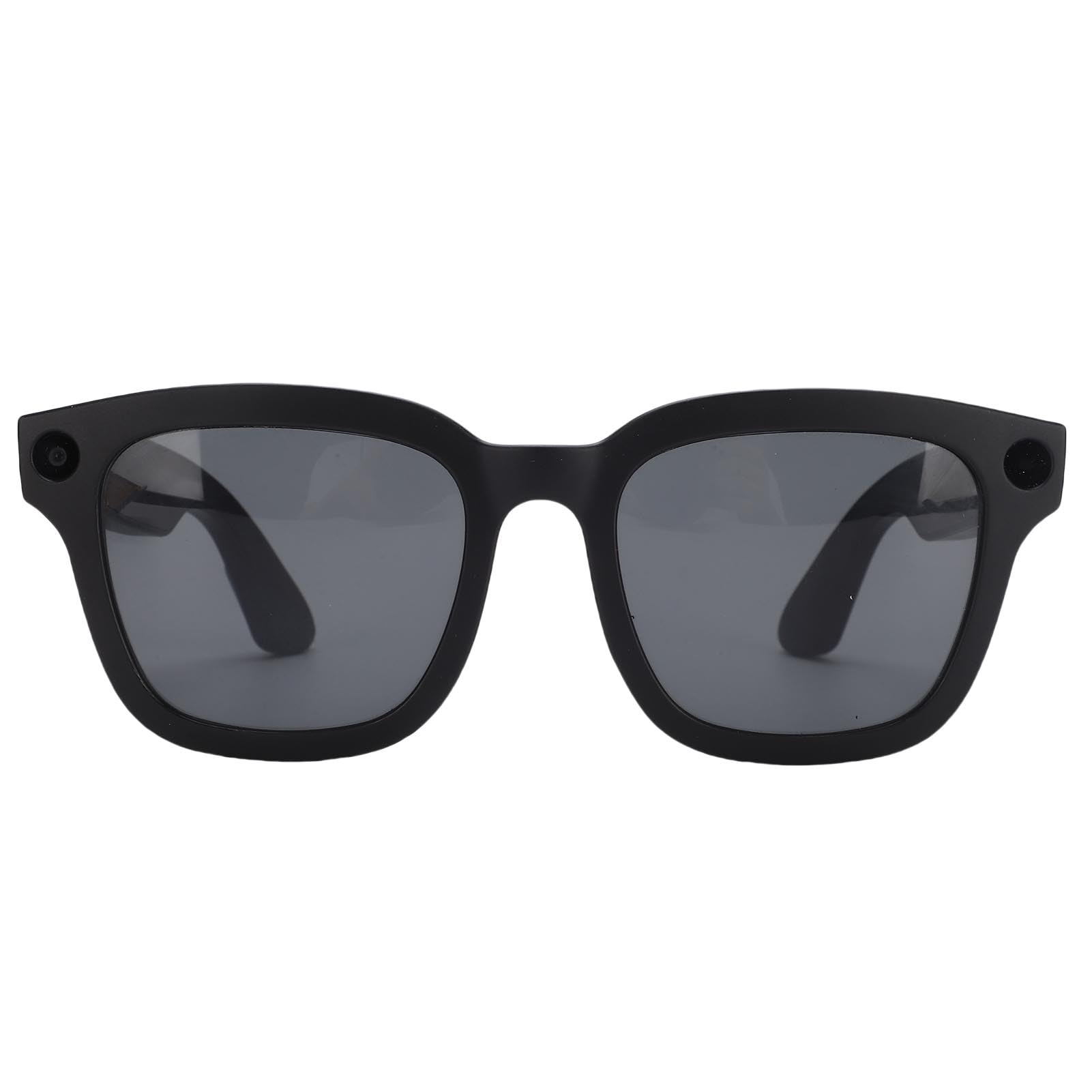 XUMIUZIY Lunettes Intelligentes AI avec Caméra 1080P, Lunettes Intelligentes Bluetooth 5.3, Prise D'enregistrement Vidéo, Reconnaissance d'image, Traduction en 25 Langues, pour Voyages,