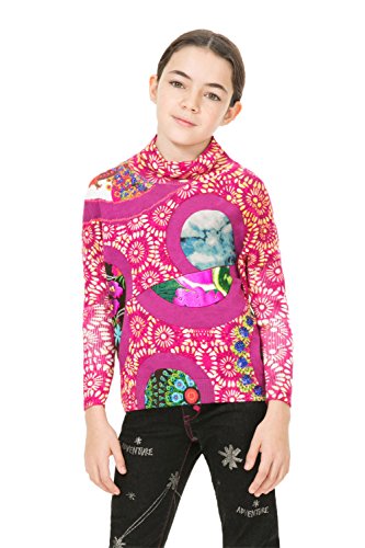 Desigual Girls' Pullover Henrick, Sizes 5-14 (13/14) Purple