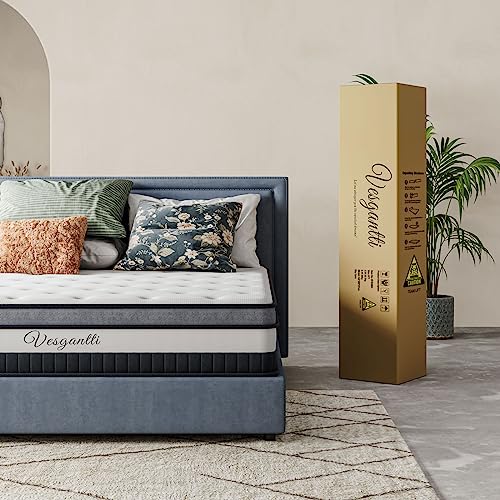 Matelas Hybride 120x200 30cm 9 Zones - Vesgantti