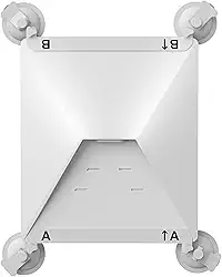 Suporte Veicular com Ventosas para Antena S tarlink – Instalação Interna Segura em Carros, Trailers, Motorhomes e Barcos – Portátil, Resistente e Ajustável LP-037