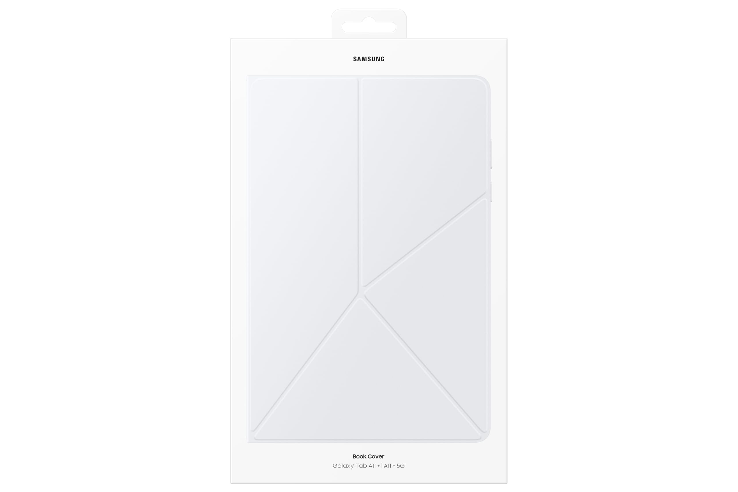 Samsung Galaxy Tab A11+ Book Cover Case - White (CAD Version